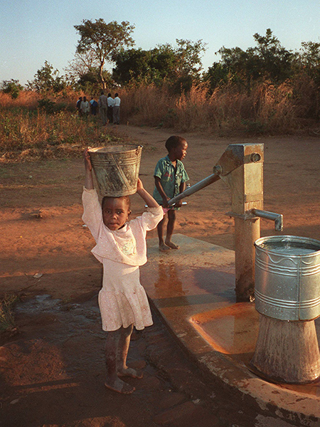 Waterhole in Malawi