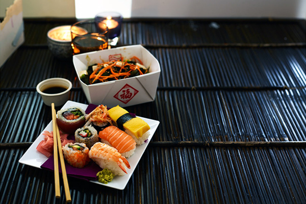 Japanese Sushi Food Takeout