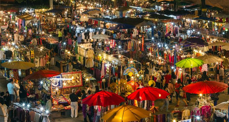 The Night Market in Chiang Mai